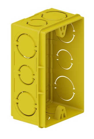 CAIXA PVC 4X2 AMARELA TIGRE